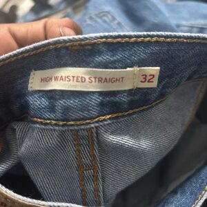 Levi's Classic Blue Denim Jeans